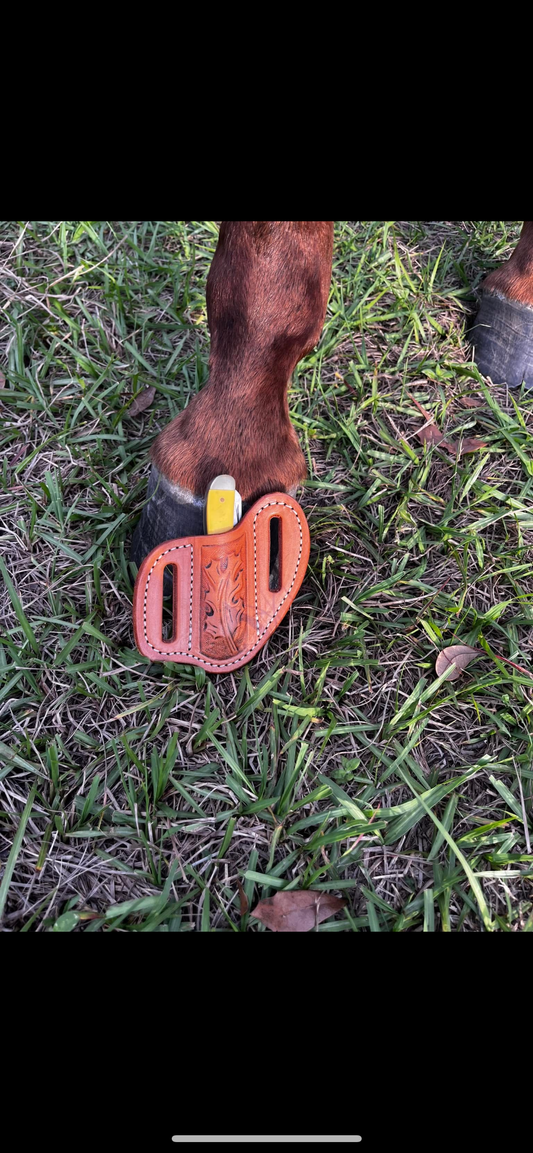 Oak Leaf Knife Sheath